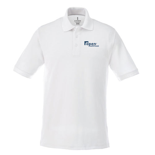 Men's White Polo